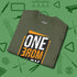 One More Rack Billiards T-Shirt, folded view, in Military Green a clean fit for the dirtiest safeties